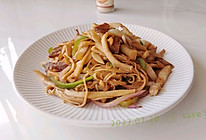 葱椒肉生炒菇菇的做法