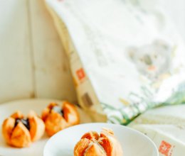 蜜豆开口酥的做法