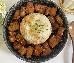 红烧肉拌饭的做法