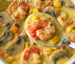 玉米浓汤的做法