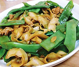 油豆角焖面的做法