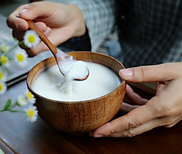 润肤的杏仁蛋白茶的做法