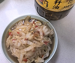#中秋跟着金龙鱼外婆乡小榨菜籽油一起吃香喝辣#醋熘白菜的做法