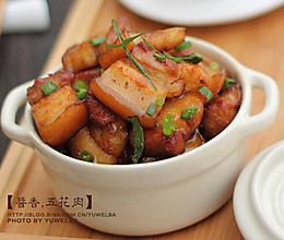 煎肉味道的电饭煲酱香五花肉的做法