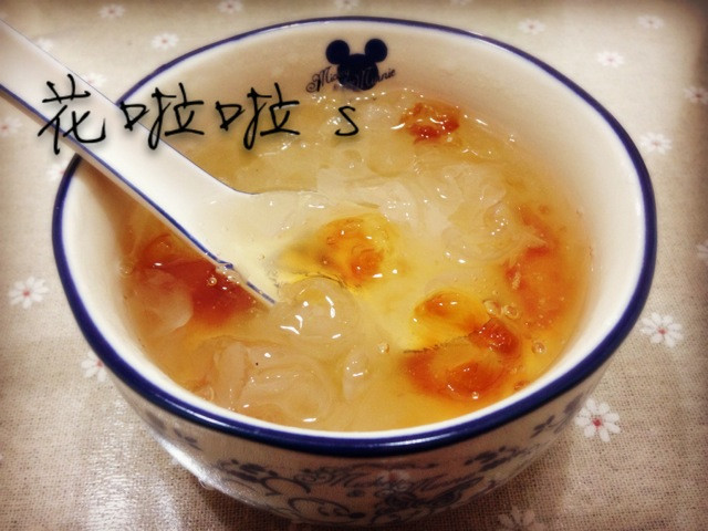 甜蜜时刻——桃胶雪莲子的做法