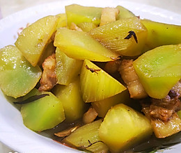 莴苣烧肉的做法