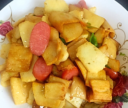 杏鲍菇鱼丸的做法