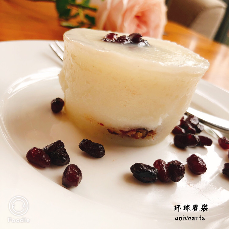 牛奶红豆砵仔糕的做法