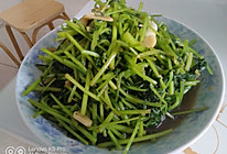 素炒茼蒿的做法