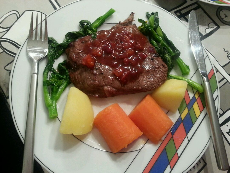 黑椒牛扒的做法