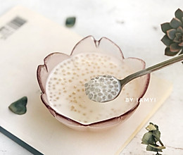 #快手又营养，我家的冬日必备菜品# 椰汁西米露的做法