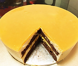 可可芒果慕斯蛋糕的做法