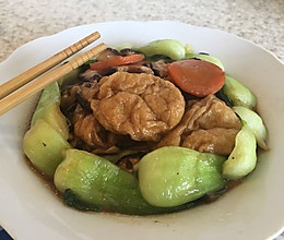 香菇面筋煲的做法