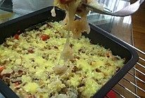虾仁肉丸焗饭！【超好吃】的做法