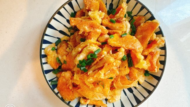 蛋黄南瓜的做法