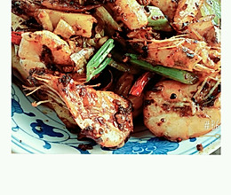 麻麻牌香辣虾的做法