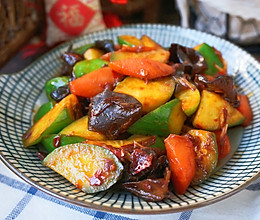 黄瓜炒木耳菜的做法