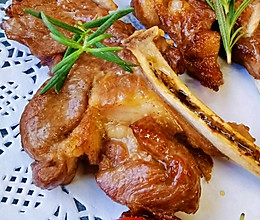 嫩烤战斧羊排~凯度B7蒸烤箱打卡7的做法