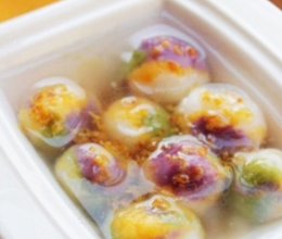 琉璃汤圆的做法