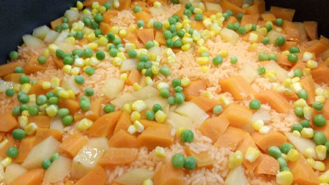 土豆萝卜饭的做法