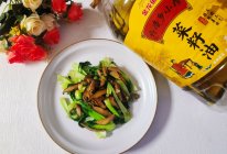 #中秋香聚 美味更圆满#香菇炒青菜的做法