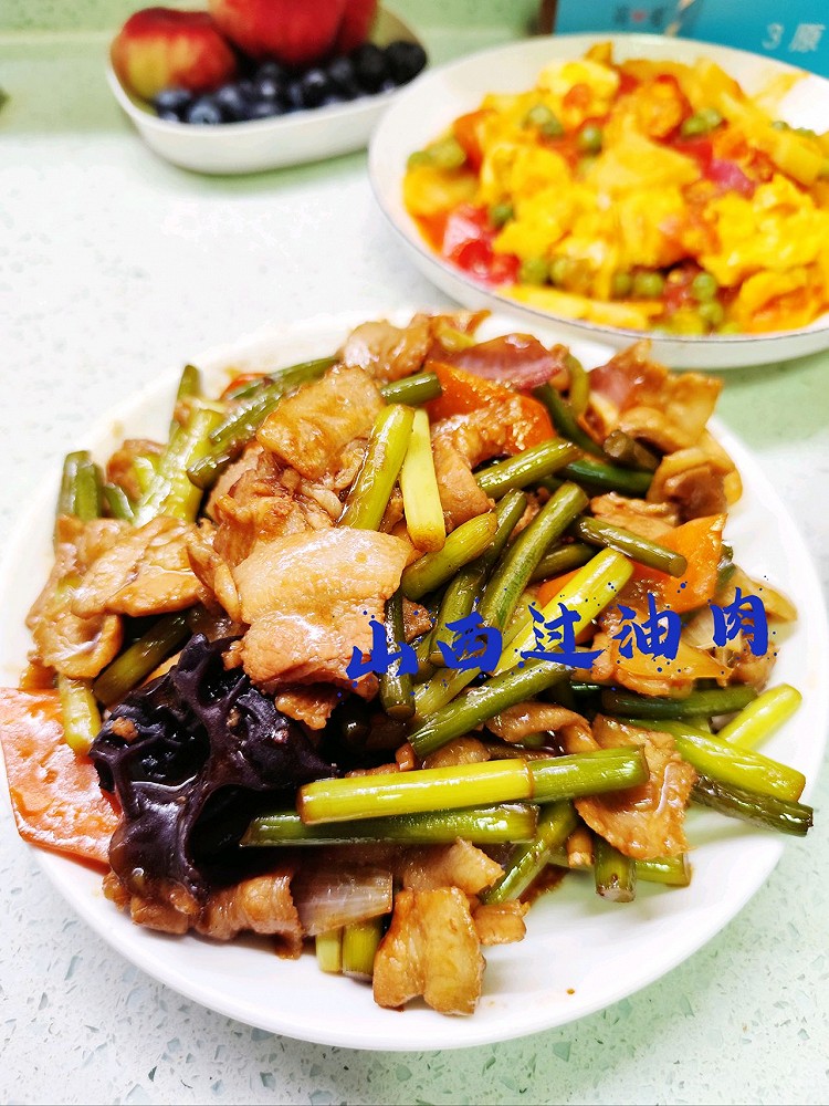 看视频学的下饭菜 山西过油肉的做法