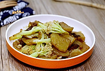 土豆烧菜花