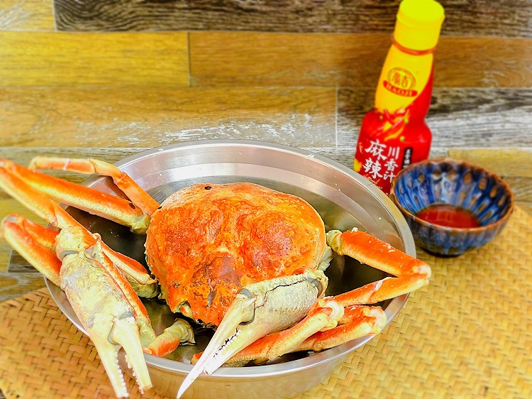 麻辣蒸松叶蟹的做法