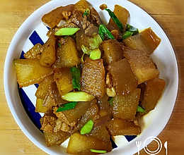 冬瓜炒肉-太好吃了的做法