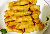 韭黄肉馅春卷的做法