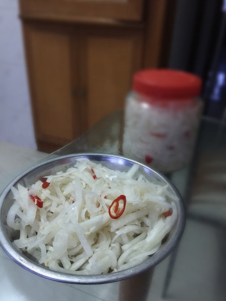 开胃菜-腌白萝卜的做法