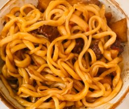 土豆牛肉面的做法