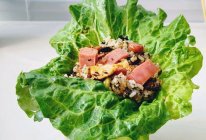 生菜包饭的做法