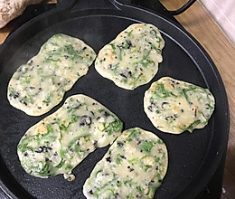 虾仁蔬菜饼的做法