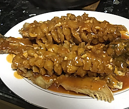 带翅膀的松鼠鱼的做法