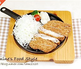 【韩式芝士炸猪排】的做法