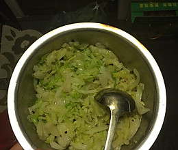 凉拌洋白菜的做法