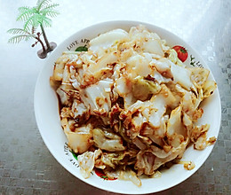 呛炒圆白菜的做法