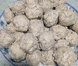 手工香菇肉丸的做法
