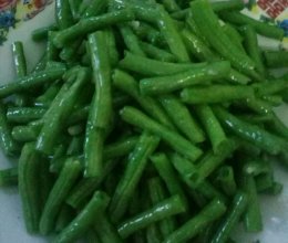 素炒豆角的做法