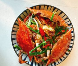避风塘炒蟹的做法