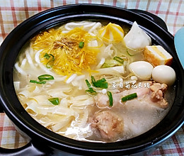 学做的云南蒙自菊花米线的做法