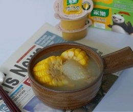 家乐浓汤宝~冬瓜玉米排骨汤的做法