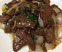 洋葱炒牛肉的做法