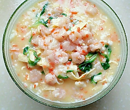 家常虾仁面疙瘩的做法