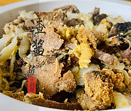 白菜炖渣酱的做法