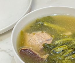 #我的女神“饭”儿#清热润肺的西洋菜陈肾汤的做法