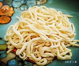 当意大利面条遇上麻酱#松下面包机#的做法