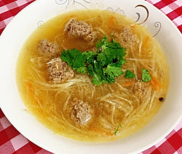 营养又简单的牛肉丸子汤的做法