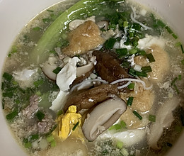 肉蛋杂烩粉的做法